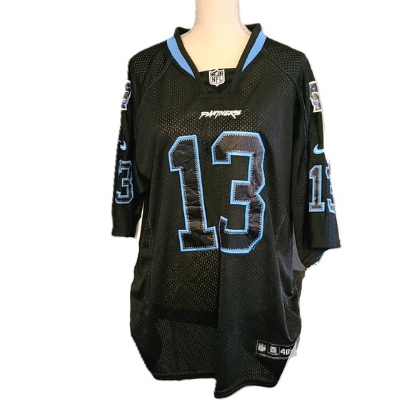 Carolina Panthers Kelvin Benjamin #13 sz 40 Medium Nike NFL Jersey Football - Picture 9 of 10